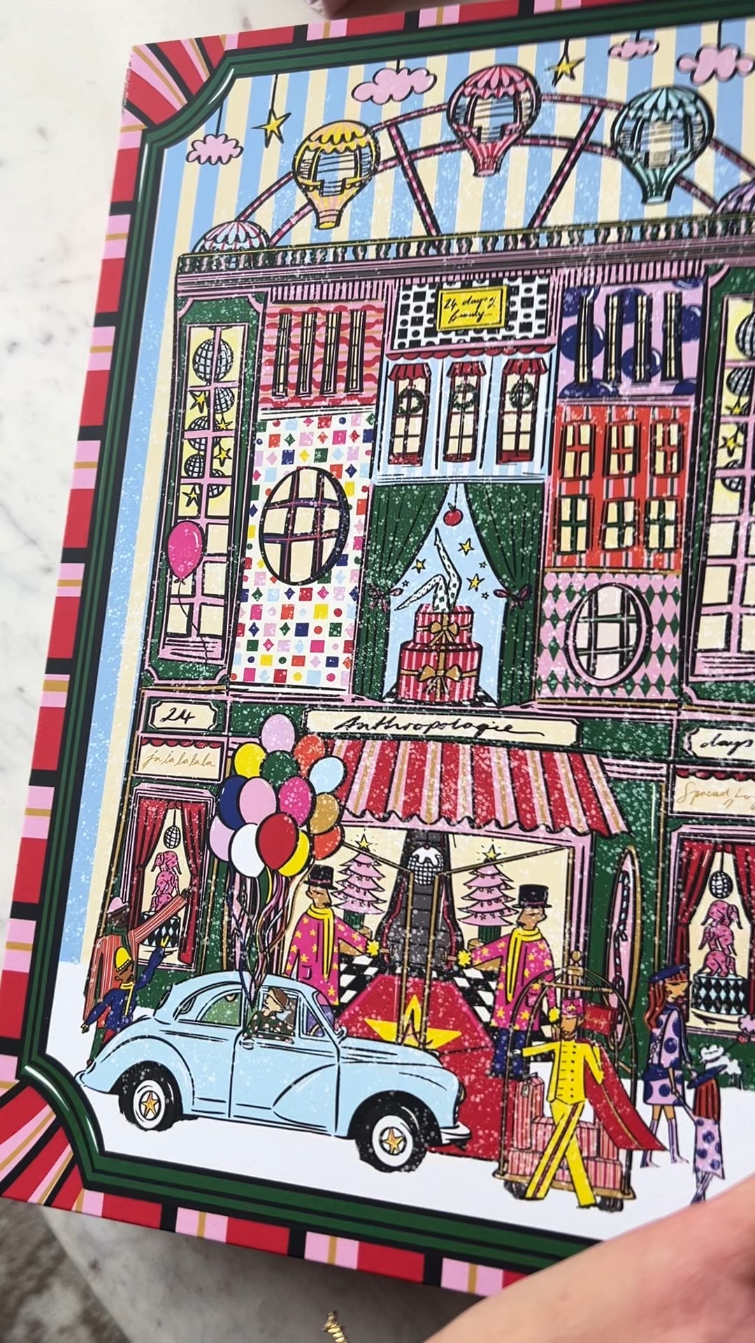 The VIRAL Anthropologie beauty advent calendar 