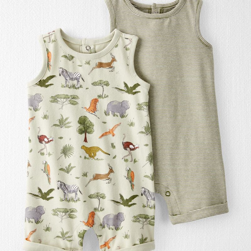 2-Pack Organic Cotton Jumpsuits | Carter's