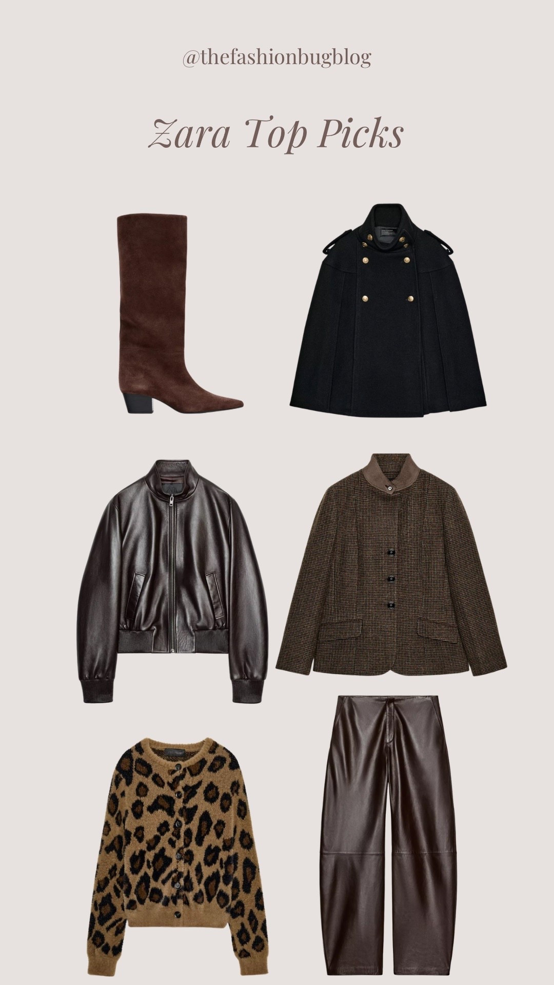 Zara top picks 
