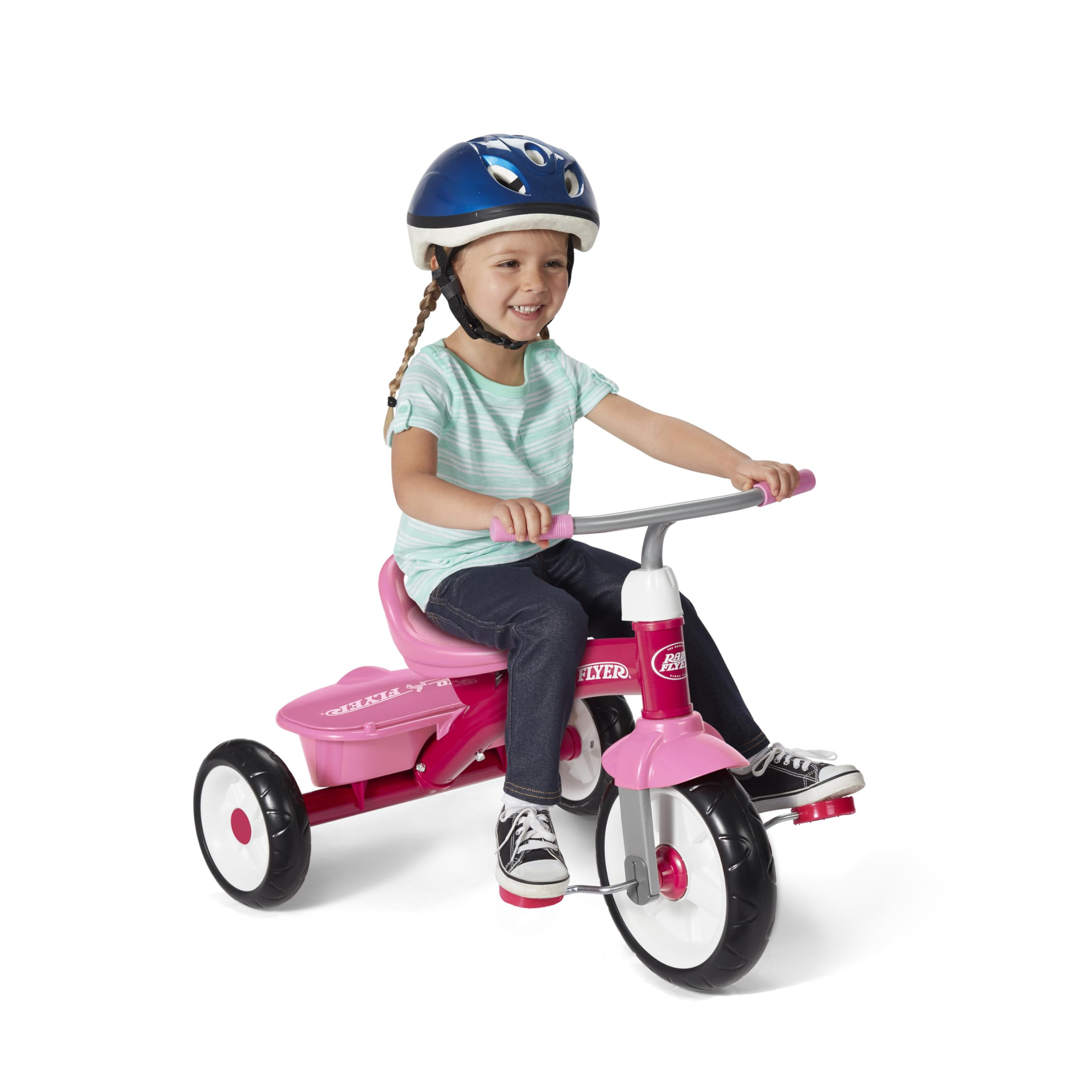 Kids Bike, Toddler Bike, Toddler Toys, Kids Toys for Ages 2-4, Radio Flyer Pink Rider Trike, for ... | Amazon (US)