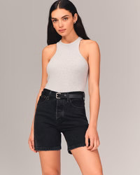 Women's High Rise 7 Inch Dad Shorts | Women's Bottoms | Abercrombie.com | Abercrombie & Fitch (US)