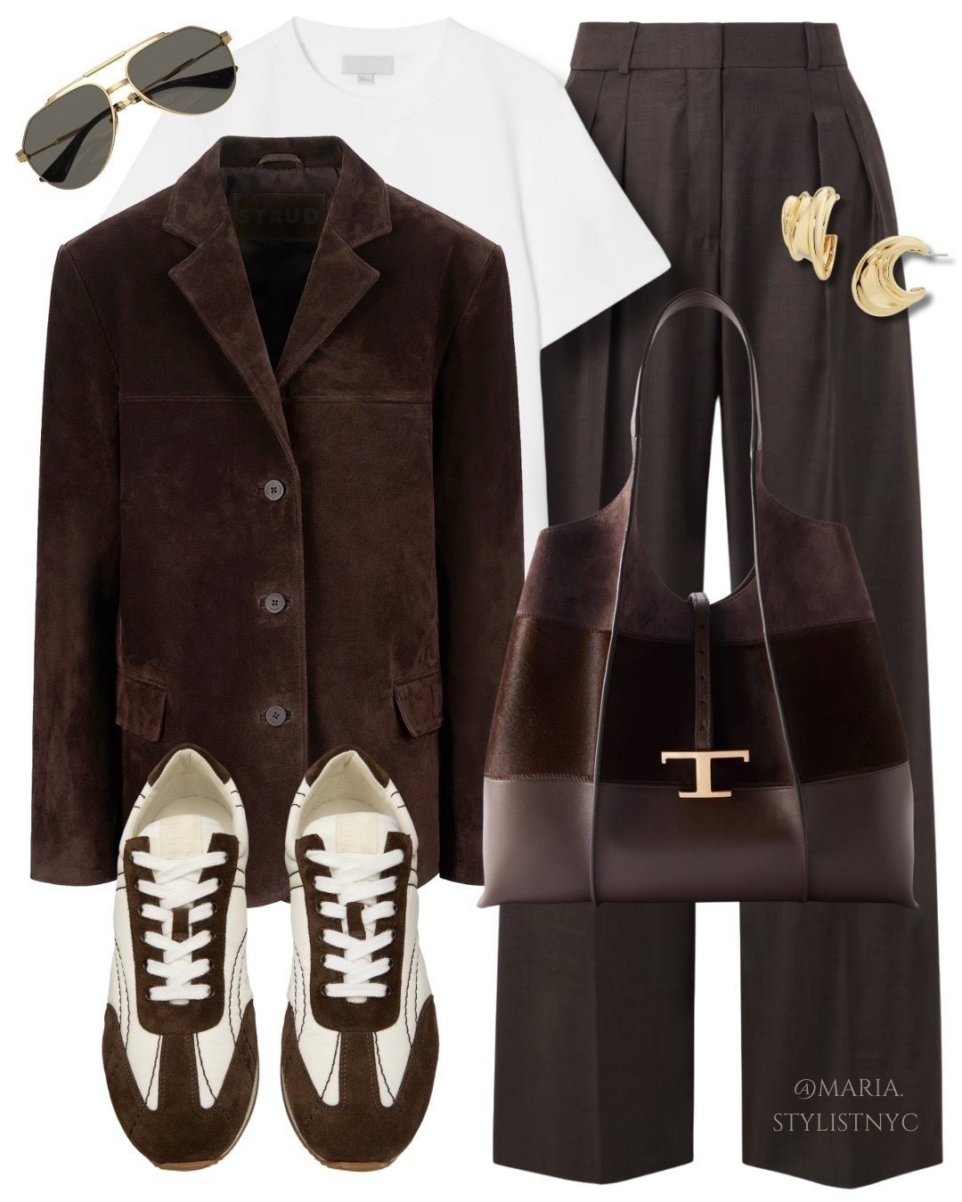 Effortlessly chic in rich brown suede and wide-leg pants. 🤎✨

#LTKSaleAlert #LTKSeasonal #LTKootd