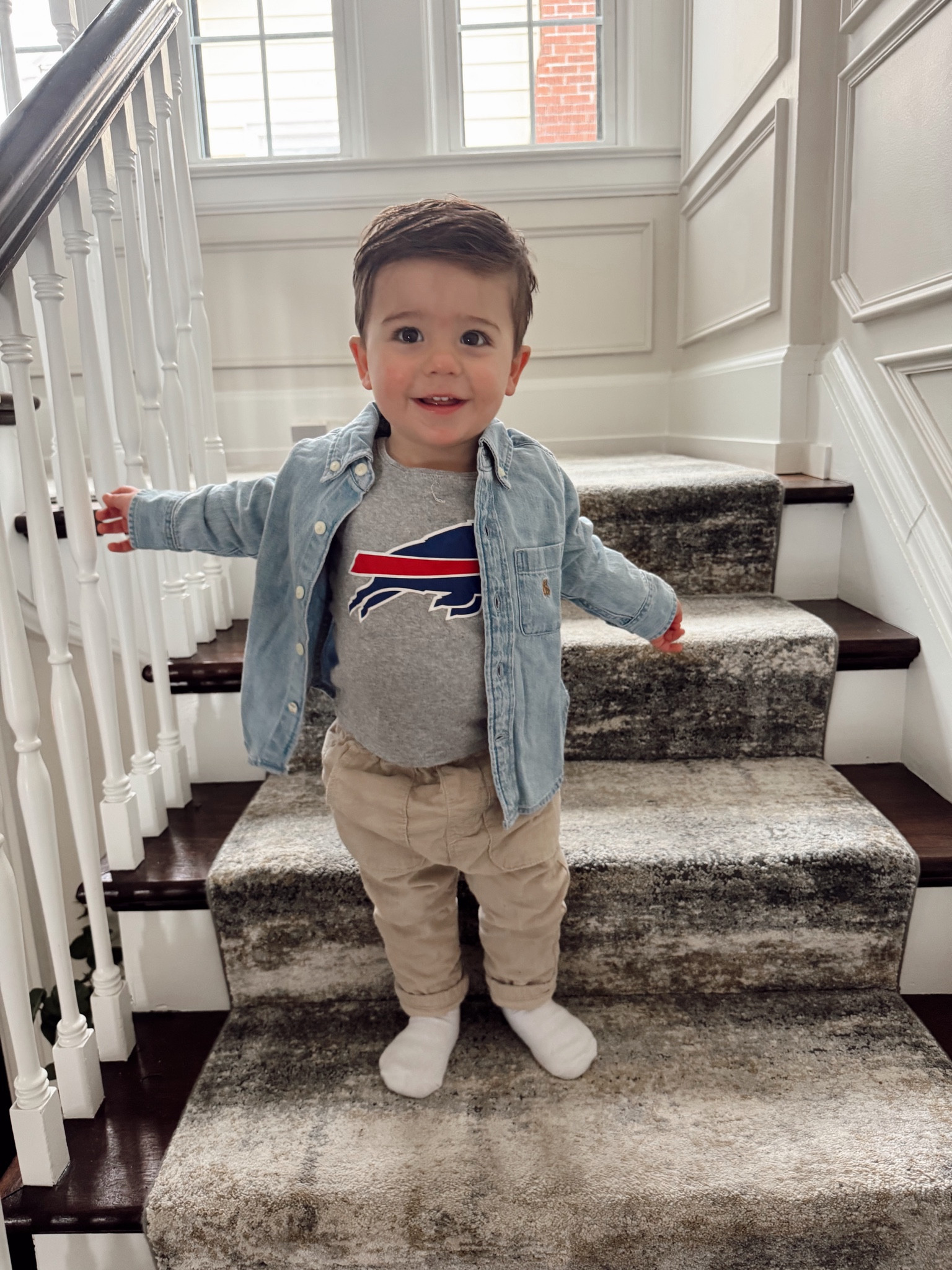 Toddler outfit - game day outfit 🏈

#LTKStyleTip #LTKKids #LTKSeasonal