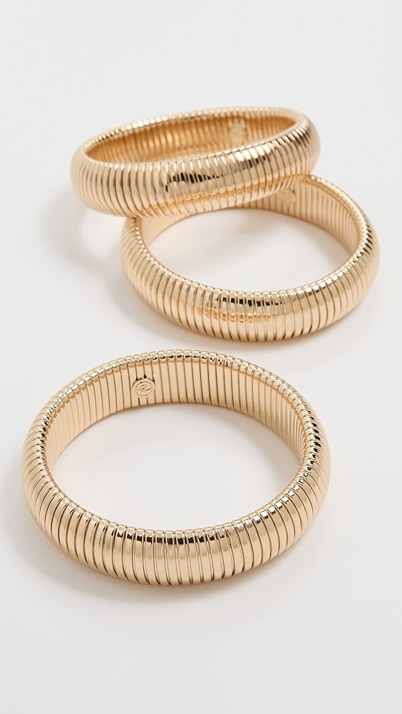 Ettika Flex Snake Chain Stretch Bracelet Set | Shopbop | Shopbop