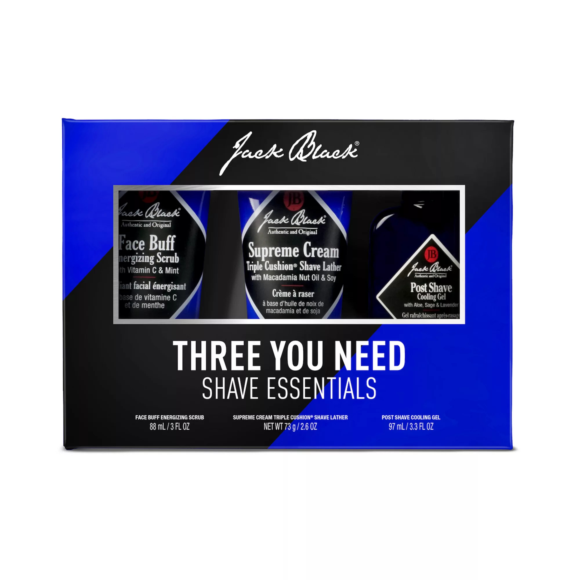 Jack Black The Three You Need Shave Set | Kohl's