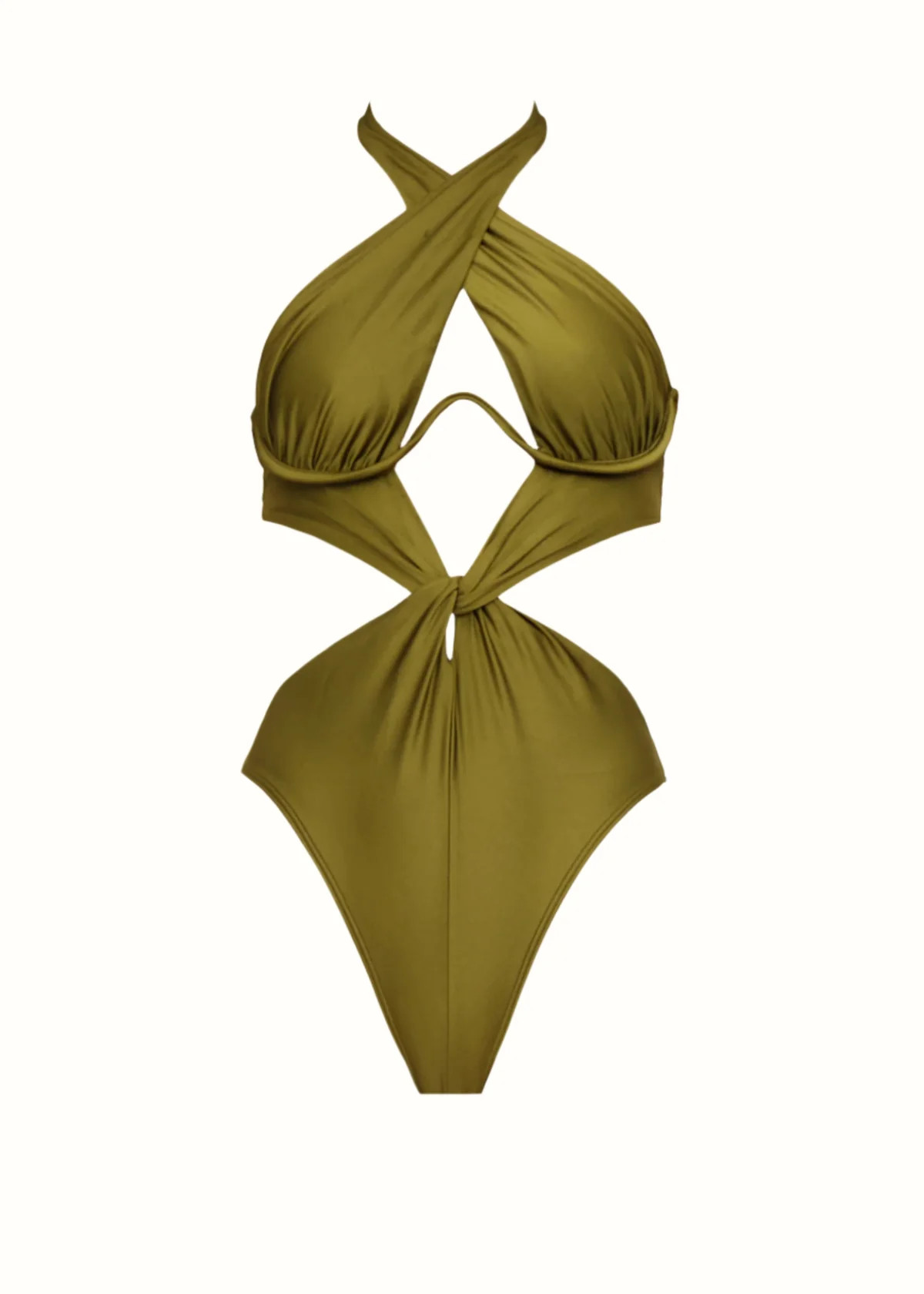 NAYO ONE PIECE SWIMSUIT - EMERALD | ANDREA IYAMAH