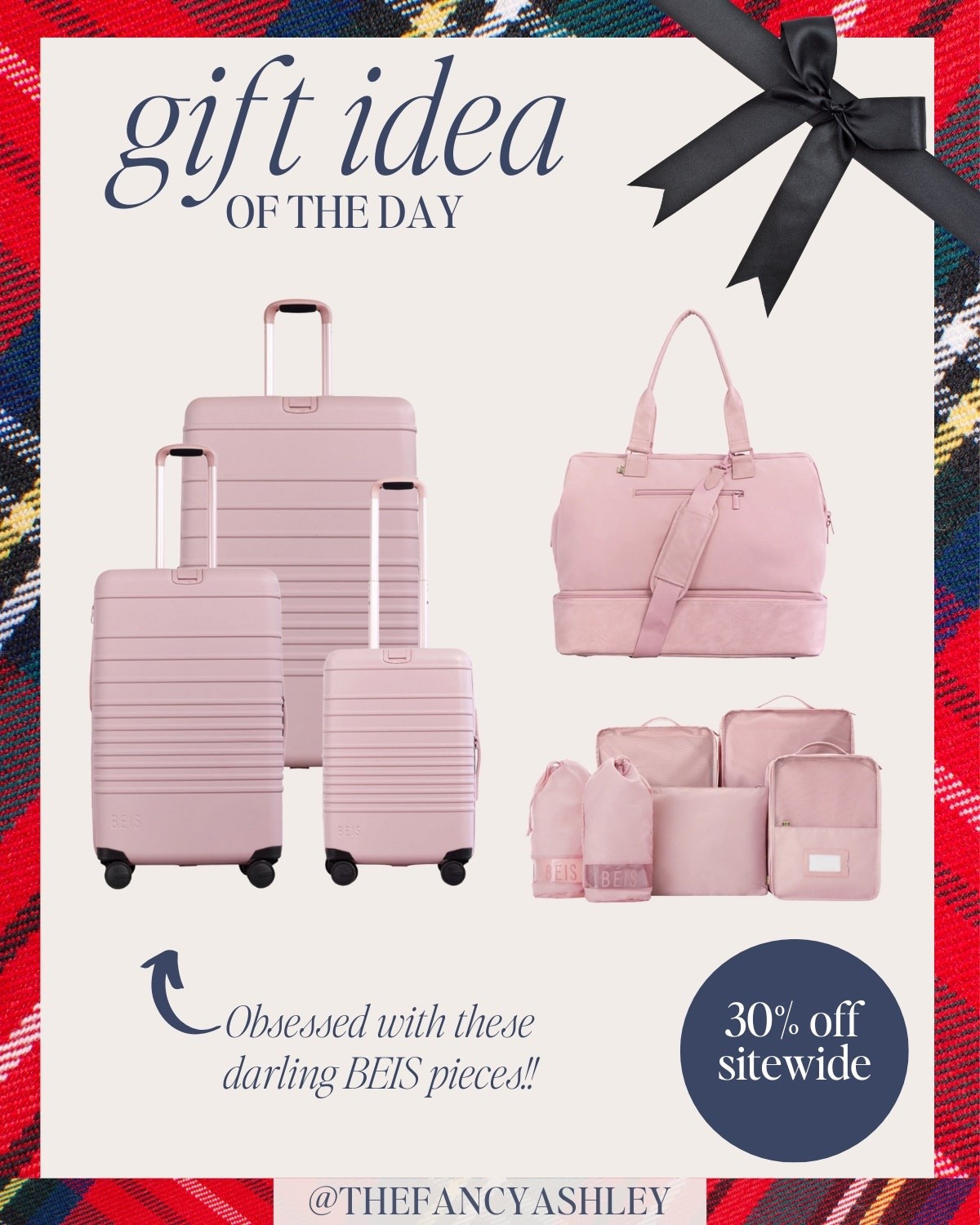 Obsessed with these darling BEIS pieces! Can't get enough of this color—it's just SO good. Great holiday gift idea - grab their Black Friday deal and save 30%. #BEISTravel #TravelEssentials #LuggageSet #TravelBags #HolidayGifts #BlackFridayDeals #GiftGuide #BEIS #TravelAccessories

#LTKGiftGuide #LTKSaleAlert #LTKCyberWeek