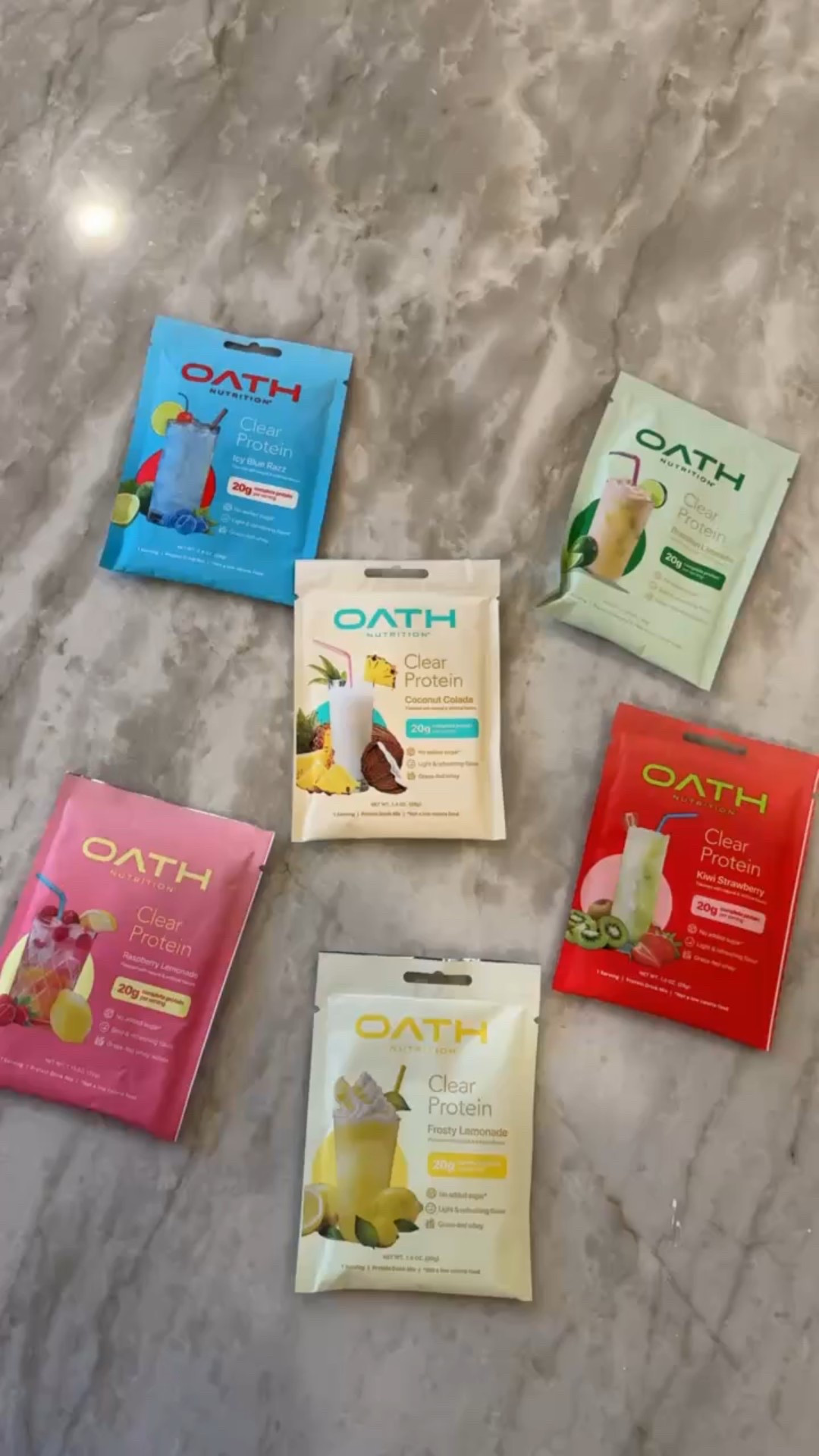 These protein powder packets are so convenient when you're on the move but still need to reach those goals!

protein, protein powder, whey isolate, clear protein packets, clear protein, Gracewhitefit, Grace White 

#LTKfitnessgoals #LTKFindsUnder50 #LTKfoodie