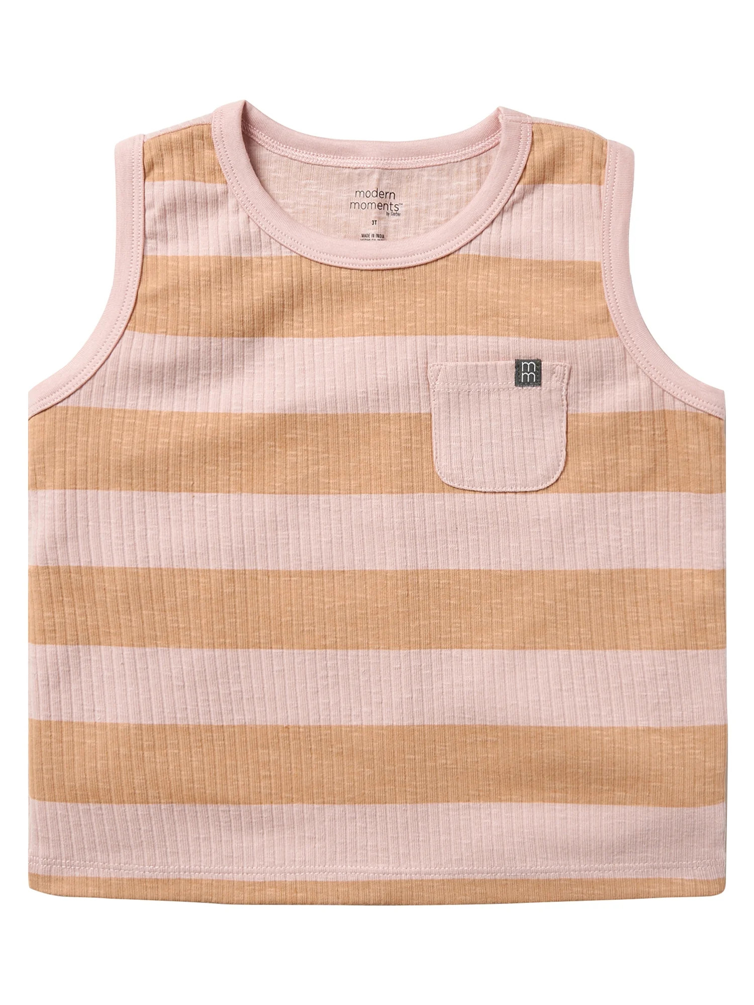 Modern Moments by Gerber Toddler Boy Organic Tank Top With Pockets, Sizes 12M-5T | Walmart (US)