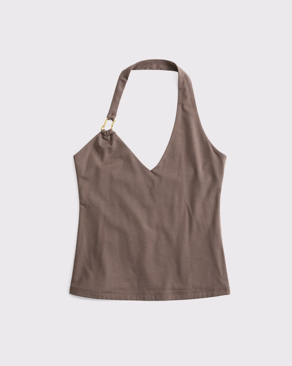 Hardware Halter Top | Abercrombie & Fitch (US)