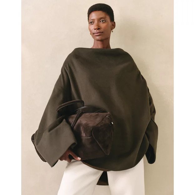 Drape Front Cape | The White Company UK & ROW