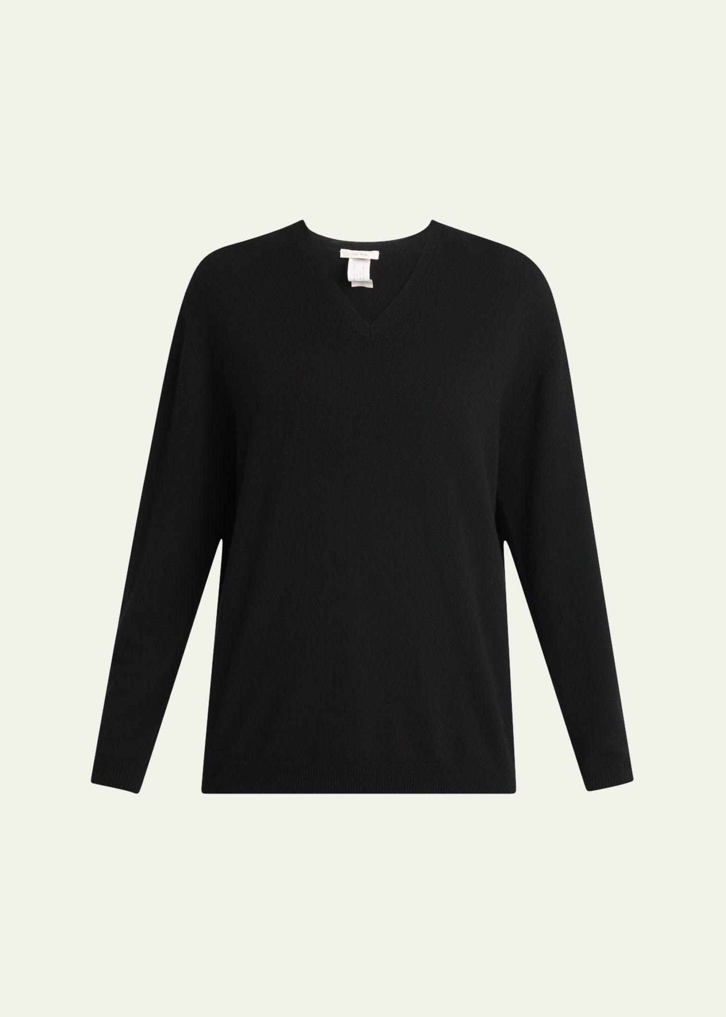 THE ROW Isaora V-Neck Cashmere Sweater | Bergdorf Goodman