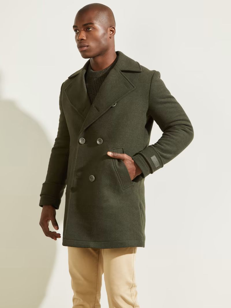 Military Wool-Blend Coat | Guess (US)