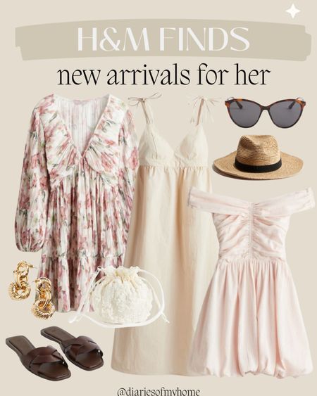 New Arrivals at H&M 🤍

#h&m #new #spring #vacation #resort #outfitinspo #sandals #sunglasses #dresses #springdress #hat #bag #purse #pink #tie #flowy #longdress #maxidress #weddingguest #springdress #outfitidea #affordabledresses #budgetfriendly #lookforless #neutral 

#LTKSeasonal #LTKfindsunder50 #LTKfindsunder100