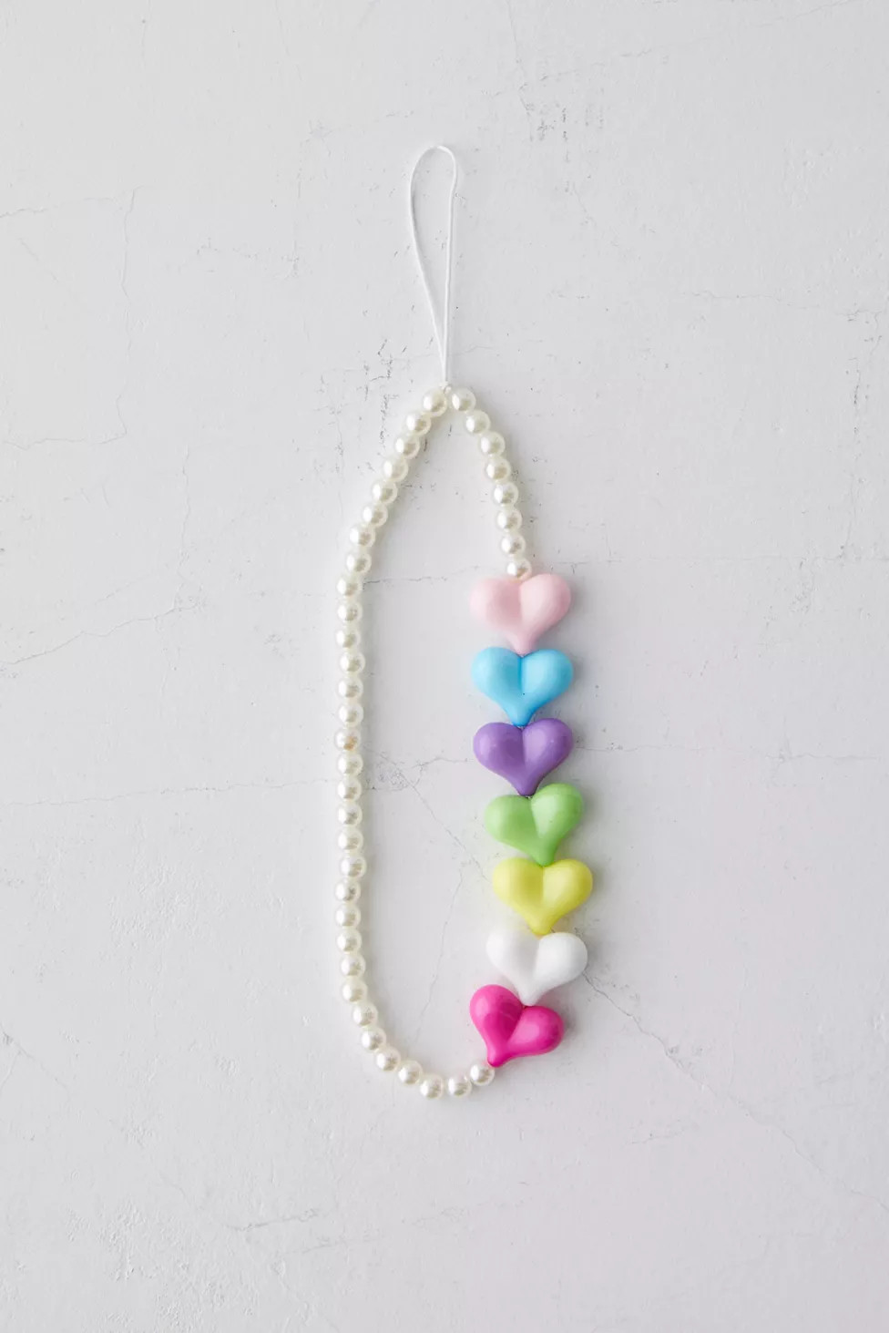 UO Pearl Heart Phone Sling | Urban Outfitters (US and RoW)