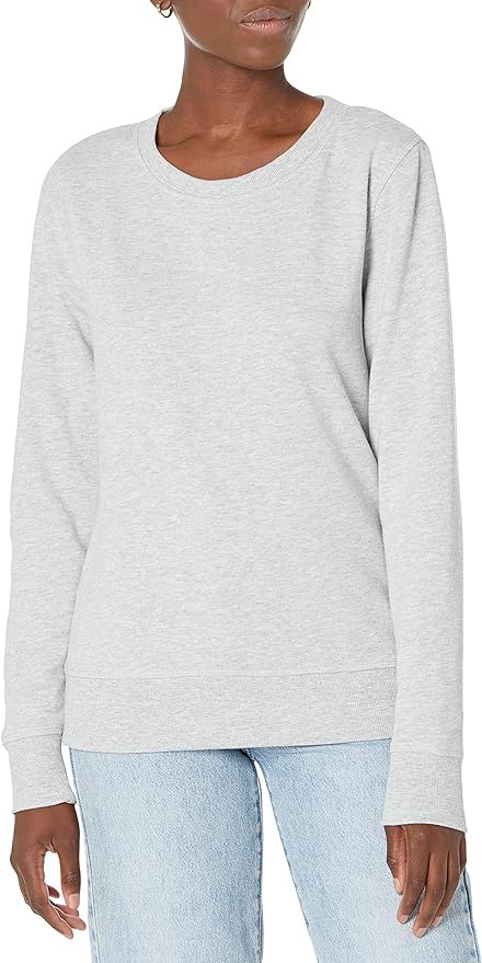 Amazon Essentials Women's Fleece Crewneck Sweatshirt (Available in Plus Size) | Amazon (US)