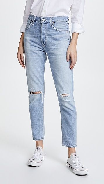 Liya High Rise Classic Fit Jeans | Shopbop