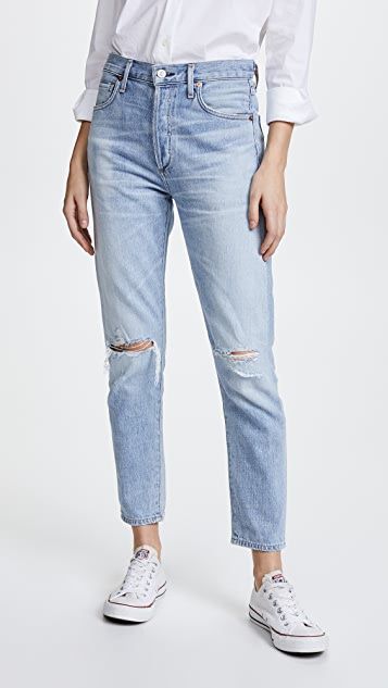 Liya High Rise Classic Fit Jeans | Shopbop