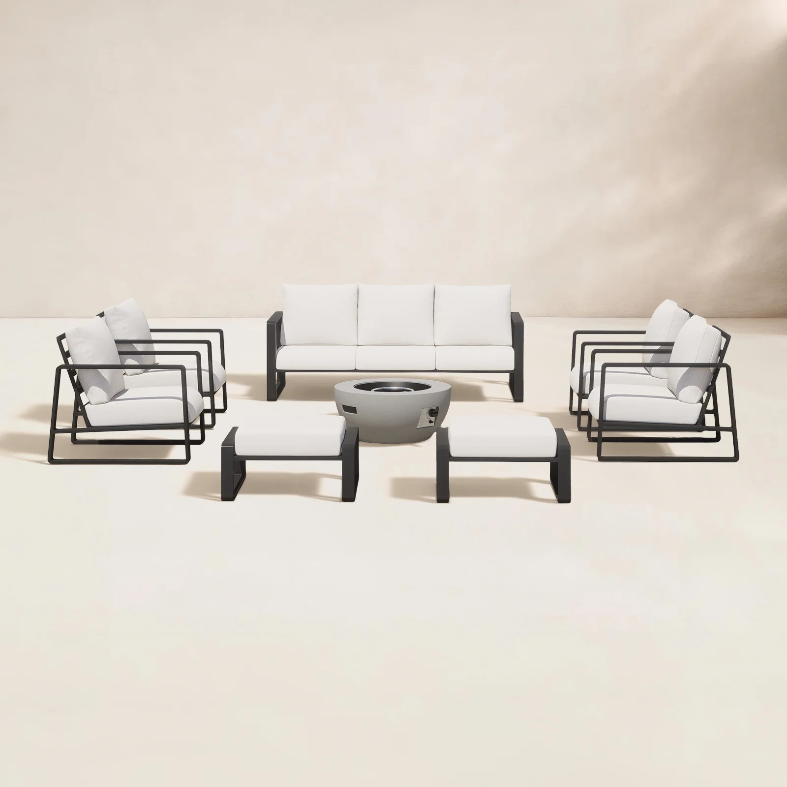 Leanna 7-Person Complete Patio Set | Joss & Main