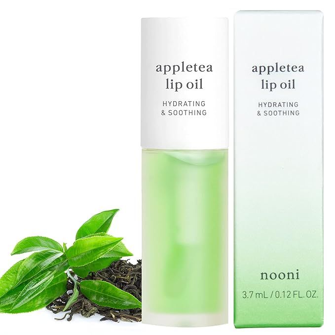 NOONI Appletea Lip Oil | 2021 New Product | Korean Lip Oil To Hydrate and Soothe Dry Lips with Gr... | Amazon (US)