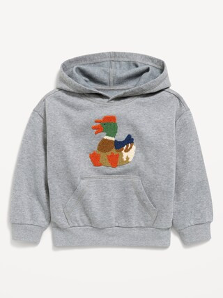 Oversized Boxy Graphic Pullover Hoodie for Toddler Boys | Old Navy (US)