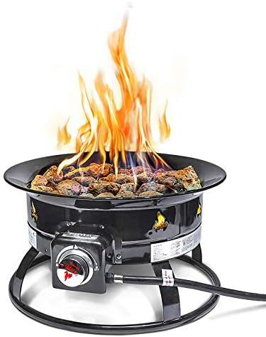 Outland Living Living Firebowl 823 Outdoor Portable Propane Gas Fire Pit, 19-Inch Diameter 58,000... | Amazon (US)