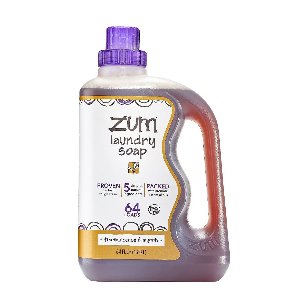 Zum Laundry Soap - Frankincense & Myrrh - 64 fl oz | Target