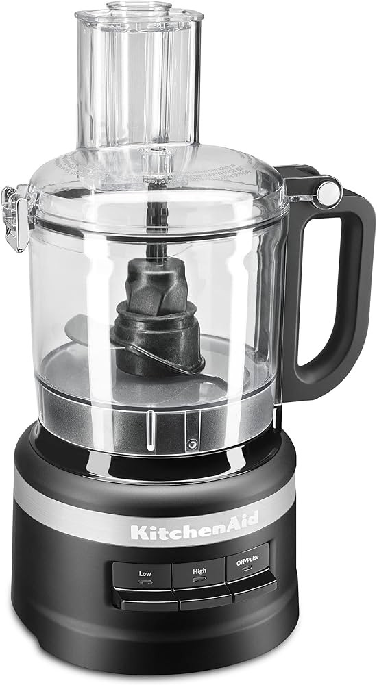 KitchenAid KFP0718BM Food Processor, 7 cup, Matte Black | Amazon (US)