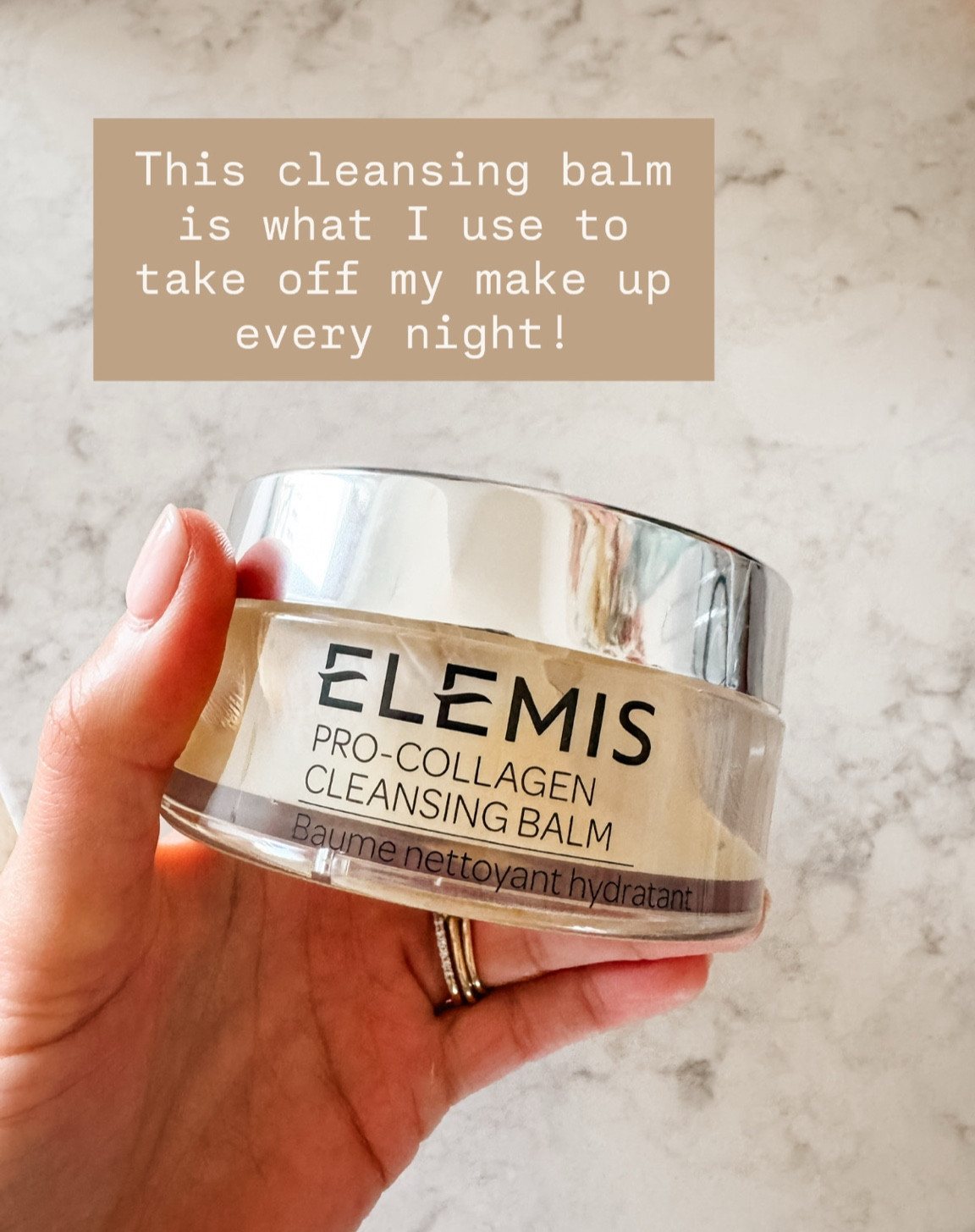 The cleansing balm that I use every night to take off my make up! I love this stuff!

Loverly Grey, Elemis, skincare, beauty, make up remover, cleansing balm

#LTKBeauty #LTKselfcare