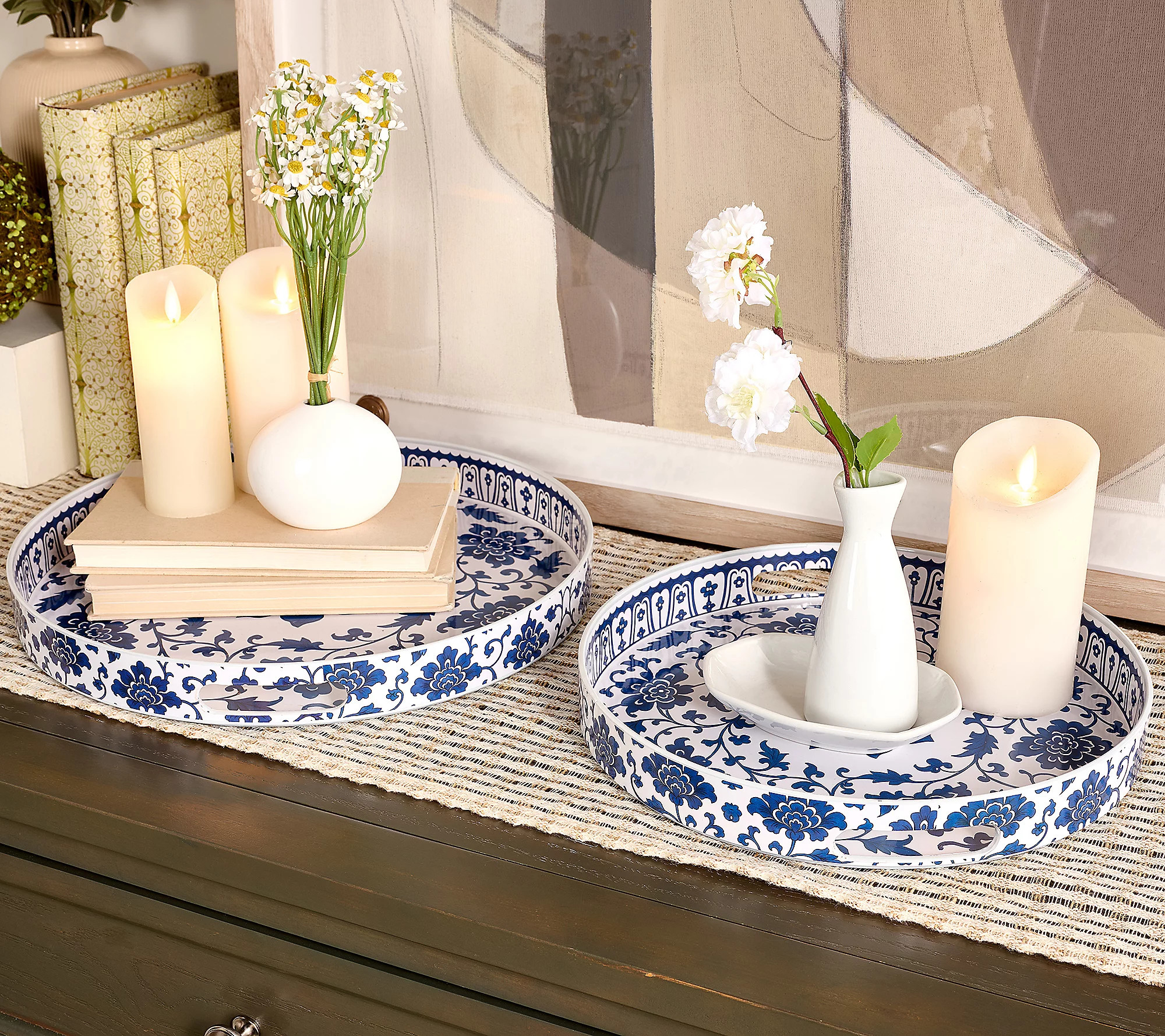 Hotel du Cobb by Dennis Basso S/2 Entertaining Trays | QVC