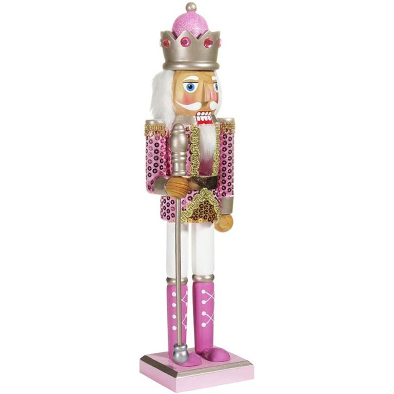 Kurt Adler 15-Inch Pink Nutcracker | Walmart (US)
