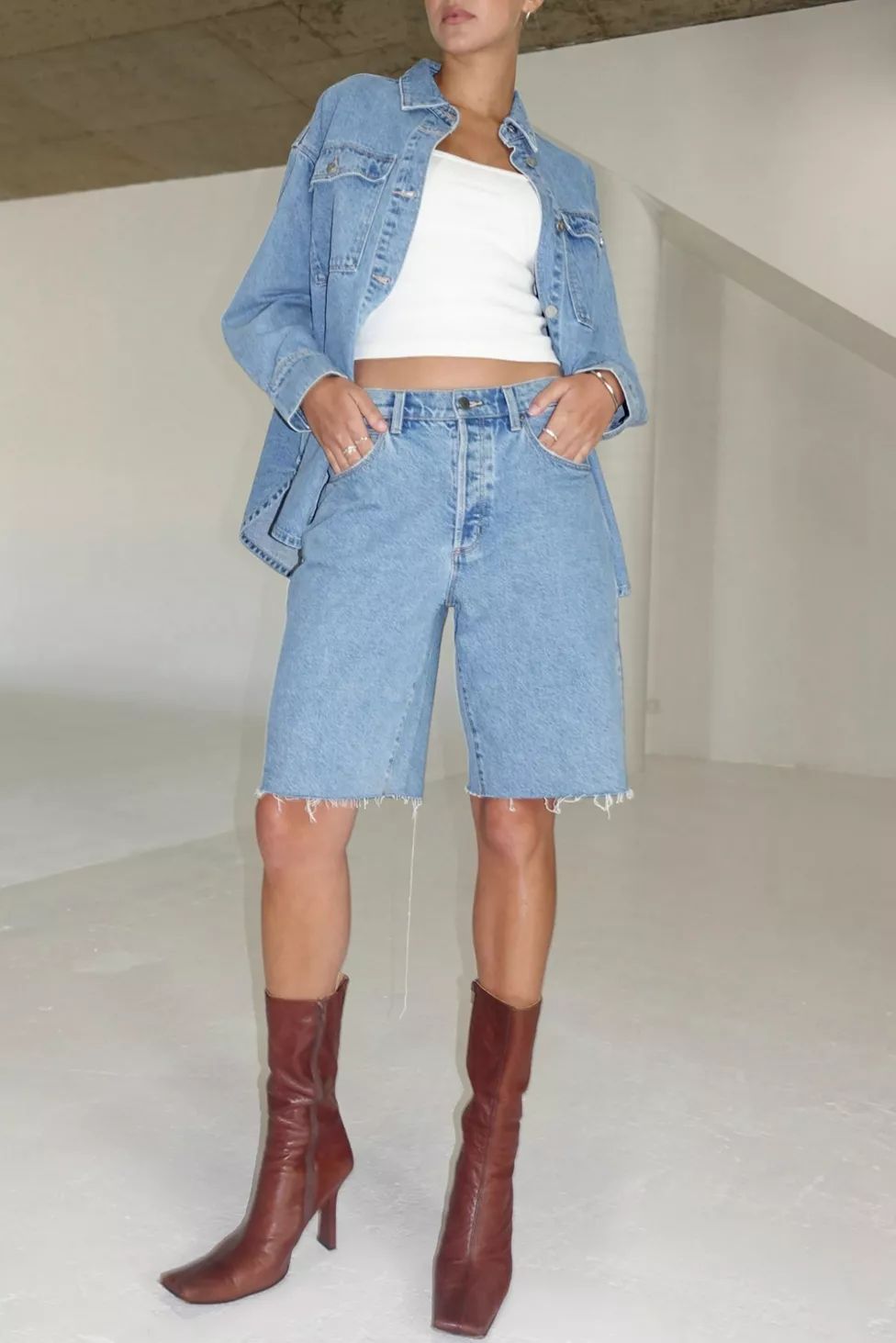 Abrand Baggy Denim Jort | Urban Outfitters (US and RoW)