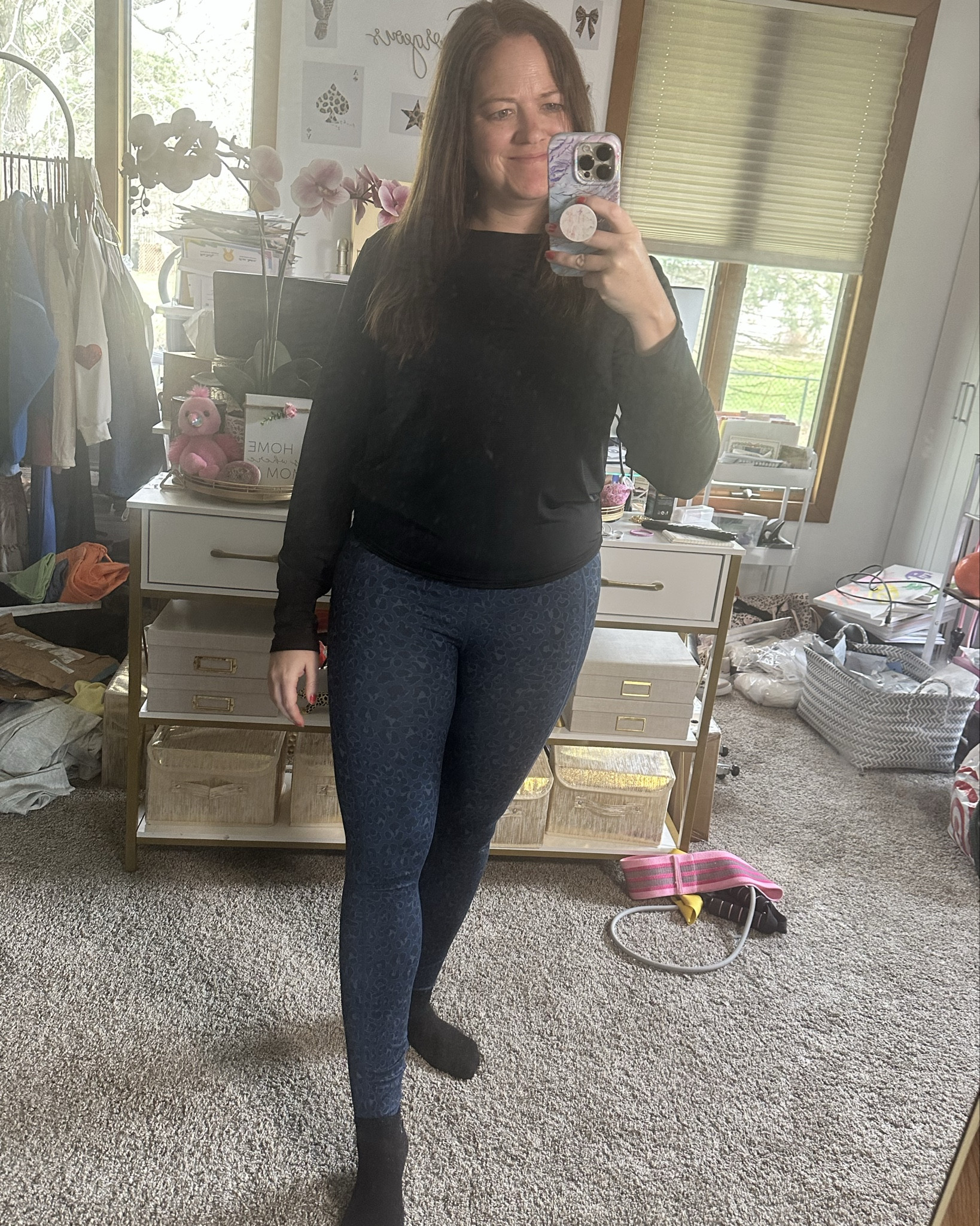 My ootd - leggings are unavailable and top is years old from Fabletics so I picked similar Amazon items.
Midday workout
Amazon active 
Leggings are size medium, top size small, bra size mediumm

#LTKmomlife #LTKootd #LTKActive