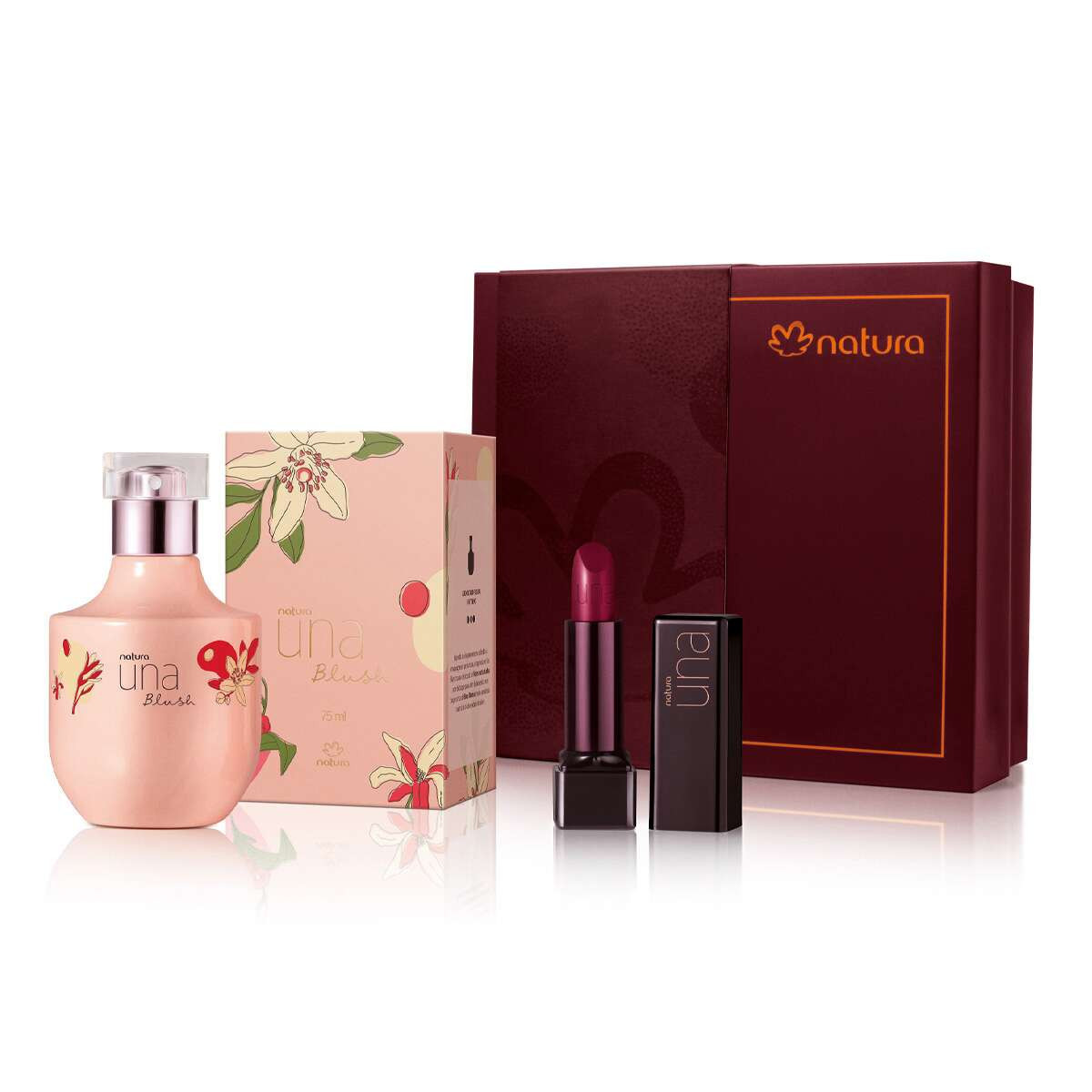 Presente Natura Una Blush com Batom - Una N2 | Natura BR
