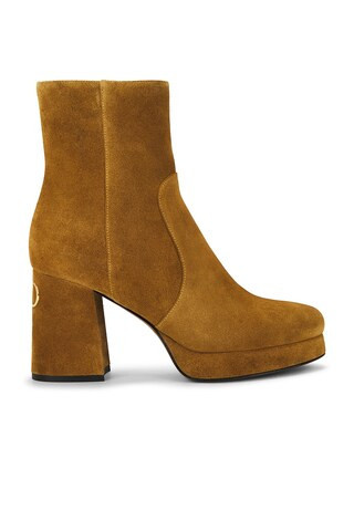Valentino Garavani Fawcette Bootie in Tan | FWRD 