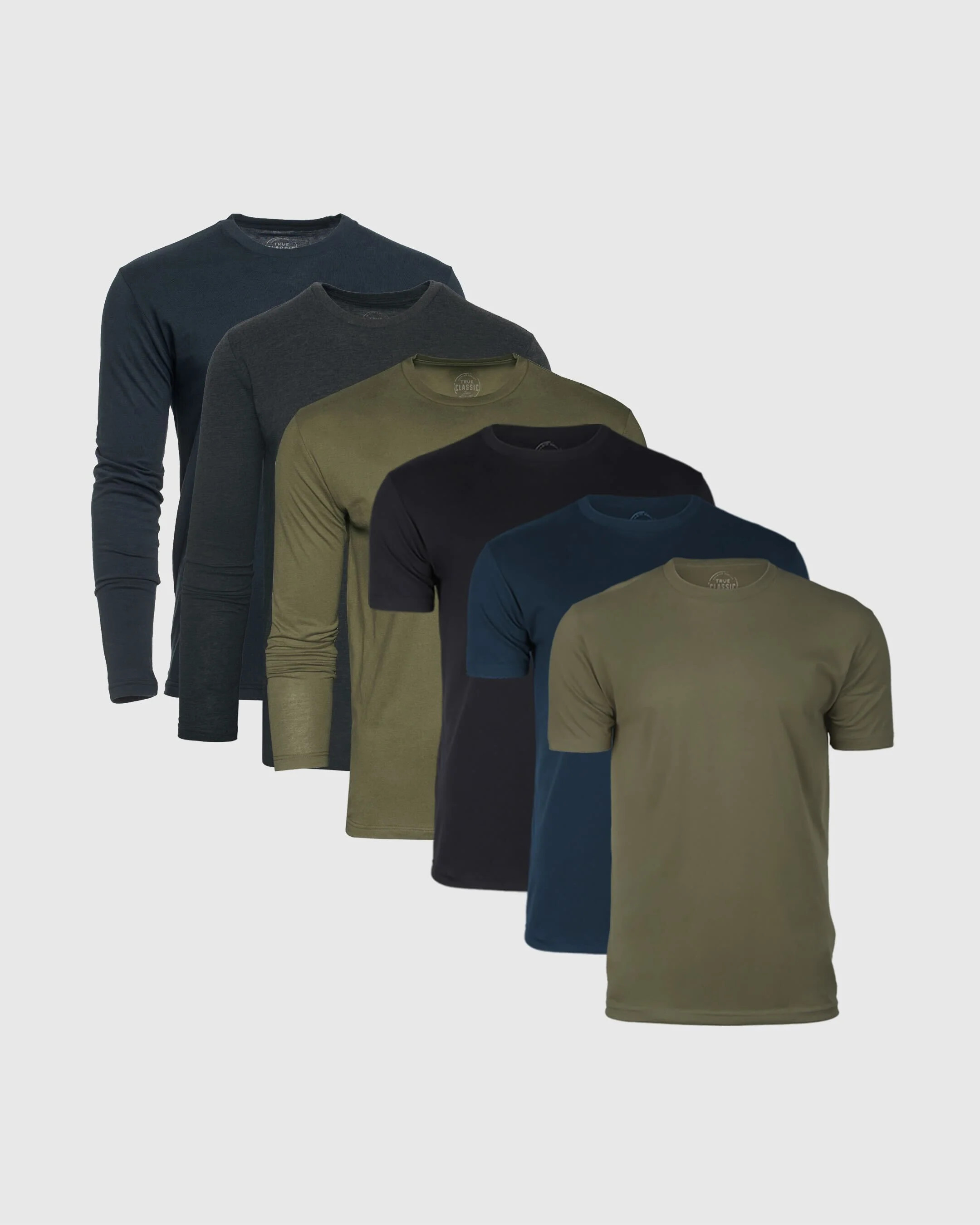 Core Color Sleeve Variety 6-Pack | True Classic