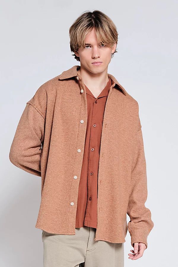 Standard Cloth Faux Wool Overshirt | Urban Outfitters (US and RoW)