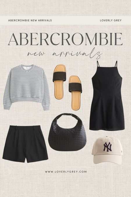 Abercrombie new arrivals. This linen mini dress and trouser shorts are perfect for a summer date night look. Loverly Grey, Abercrombie 

#LTKBeauty #LTKStyleTip #LTKSeasonal