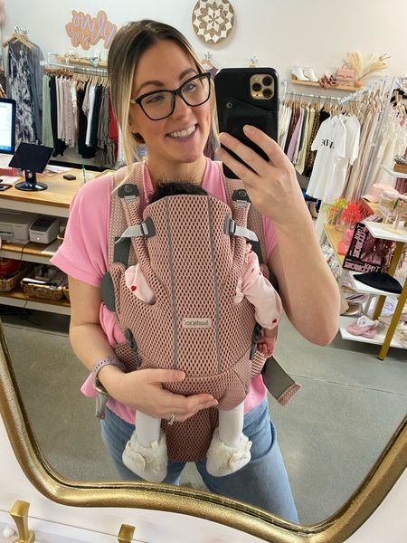 Consider this my official endorsement for the baby bjorn free carrier! We got two of these (one in pink for me, and one in black for Brad), and we use them constantly! Safiya loves to be worn, and I found this structured carrier a lot easier to use than the wraps.

#LTKbaby #LTKFind #LTKkids