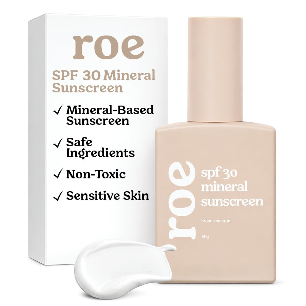Roe Wellness- Baby Mineral Sunscreen SPF 30 | Non-Greasy, Reef Safe, Paraben-Free | Amazon (US)