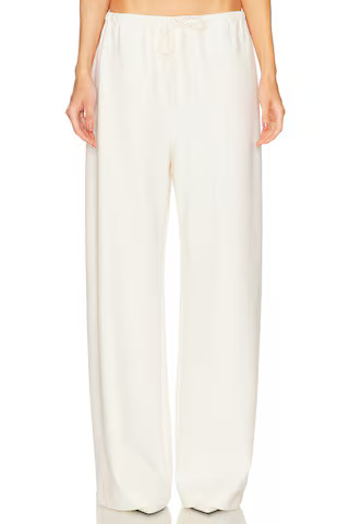 Helsa The Bias Cut Pant in Cream from Revolve.com | Revolve Clothing (Global)