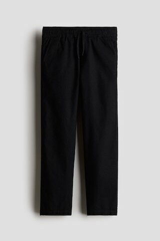 H & M - Linen-Blend Pants - Black | H&M (US + CA)