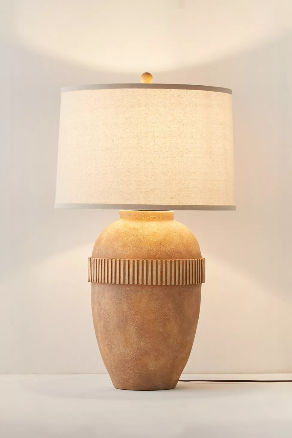 Groove Terracotta Table Lamp | Urban Outfitters (US and RoW)