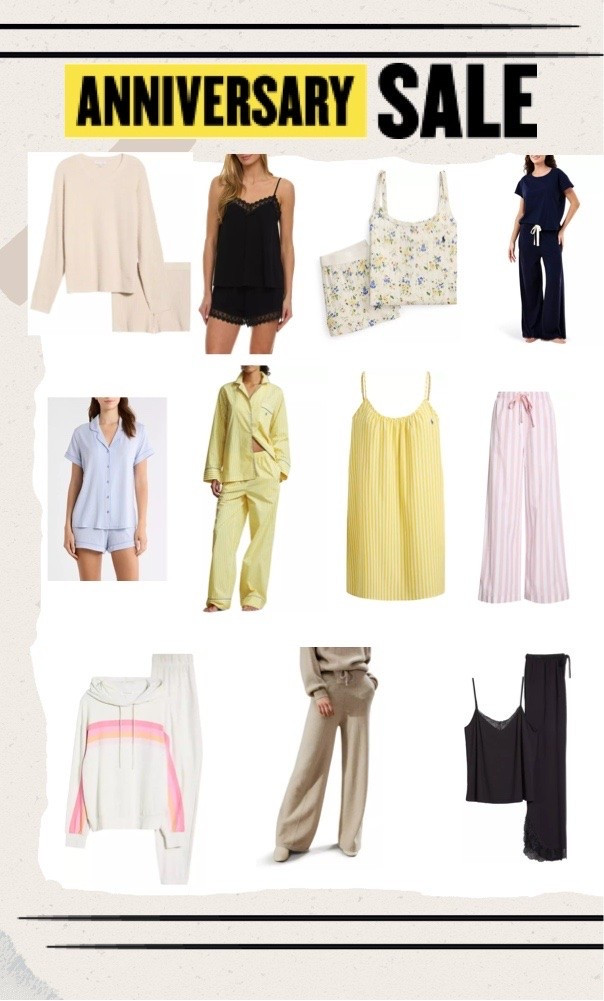 Nordstrom Anniversary Sale- Sleep and loungewear

#LTKOver40 #LTKSaleAlert #LTKmorningroutine