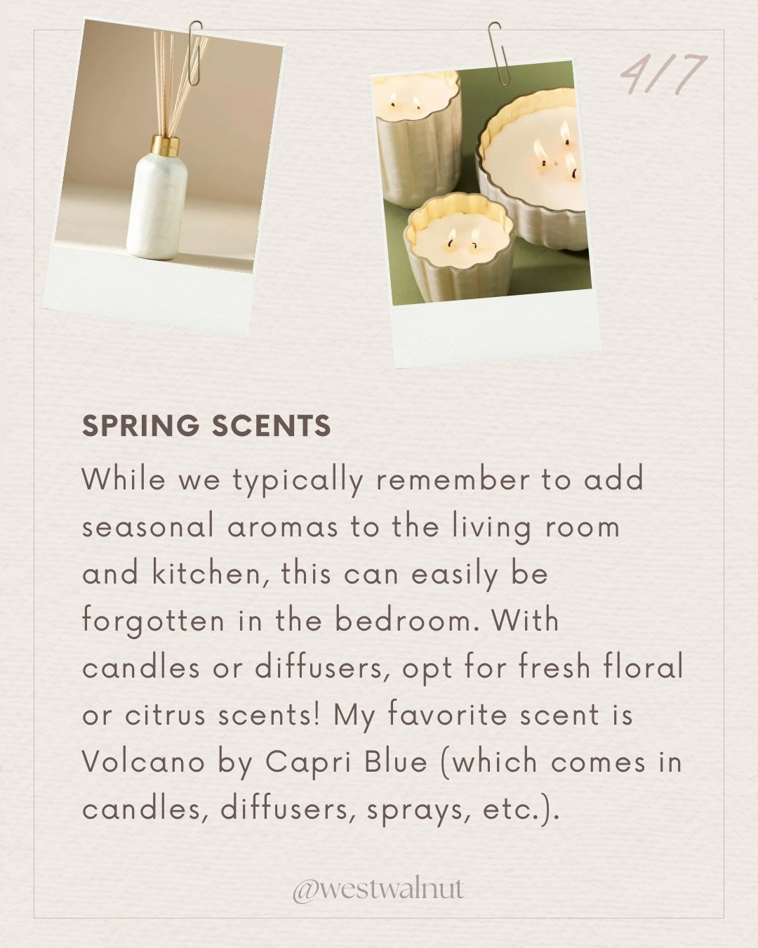It’s finally time to start transitioning our bedrooms into a more light, airy, spring feel! Here are 7 simple additions for a fresh spring bedroom!

1. swap for soft, lightweight bedding 2. brighten up the space by adding mirrors
3. bring in fresh florals
4. swap for spring scented candles and diffusers
5. incorporate subtle spring colors into your palette
6. add in soft layers and swap for sheer curtains
7. sprinkle in little spring details 

Check out my other 6 spring bedroom additions on LTK. 

#springdecor #bedroomdecor #bedroomstyling #springhomedecor #bedroominspo #modernbedroom #springrefresh 

#LTKHome