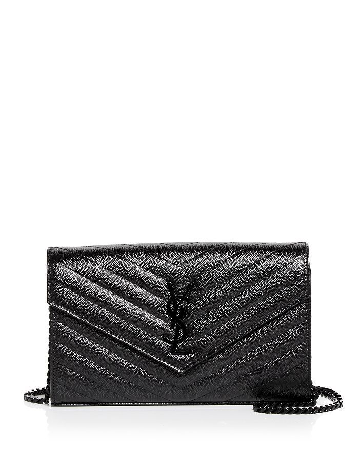 Monogram Quilted Leather Chain Wallet | Bloomingdale's (US)