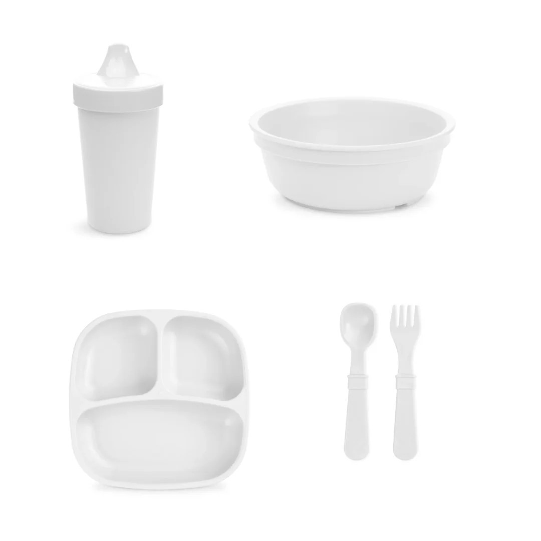 Toddler Dining Set - White | Re-Play