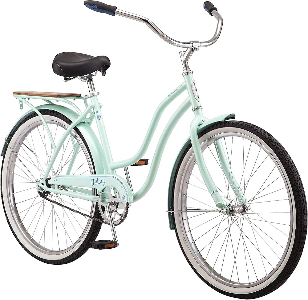 Schwinn Destiny & Baywood Mens and Womens Beach Cruiser Bike, Adult and Big Kid 24 or 26-inch Whe... | Amazon (US)