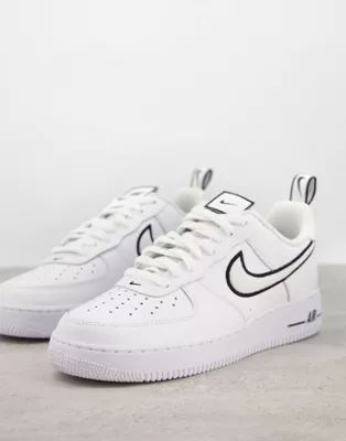 Nike Air Force 1 '07 TM trainers in white | ASOS (Global)