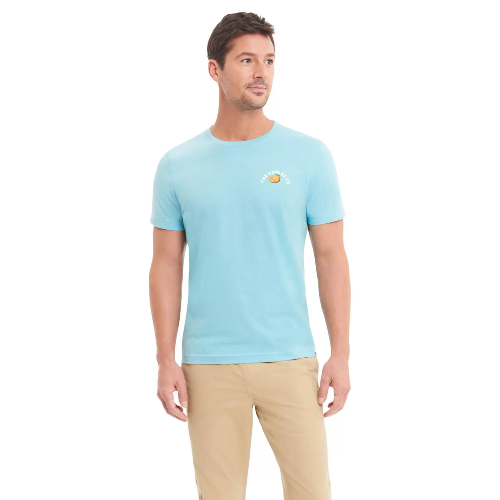 Men's Hurley Citrus Tee, Size: Small, Light Blue | Kohl's